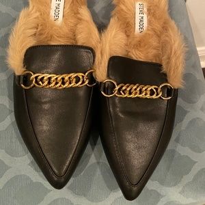 Steve Madden Fur-Lined Mule